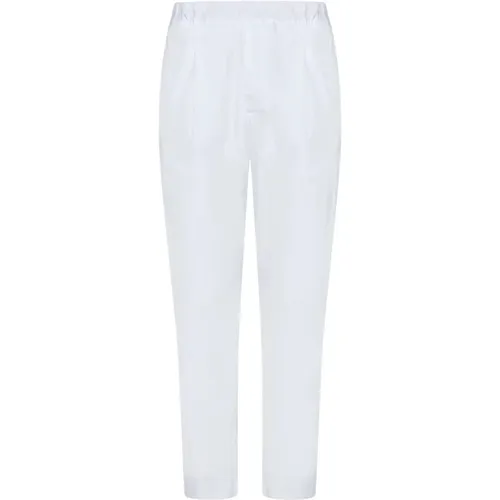 Cotton Trousers with Pinches , male, Sizes: 4XL, L, 3XL, 2XL - Low Brand - Modalova