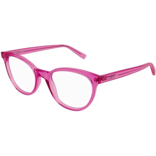 Recycelte Acetat Optische Brille , unisex, Größe: 52 MM - Saint Laurent - Modalova