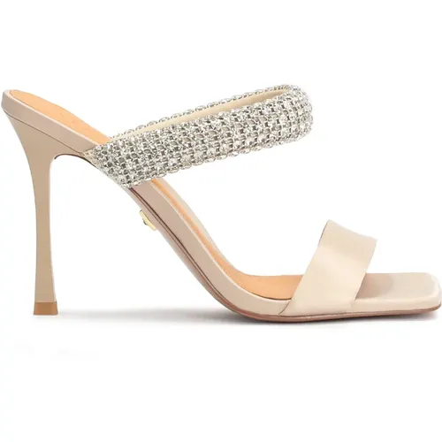 Elegante Verzierte Mules Stiletto-Absatz - Kazar - Modalova