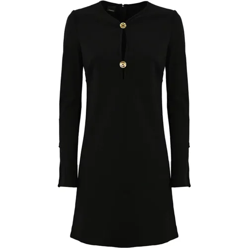 Schwarzes Kleid für Frauen Aw23 , Damen, Größe: 2XS - pinko - Modalova