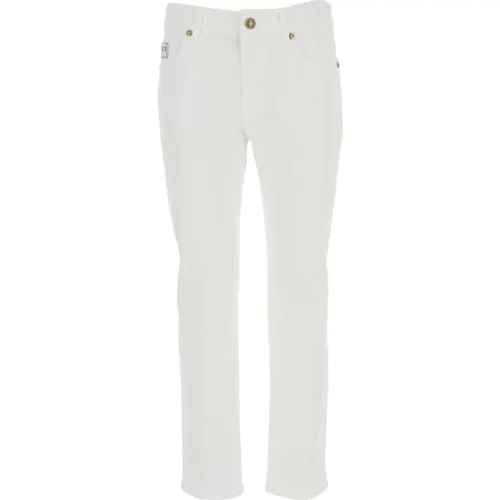 Melissa Slim-Fit Jeans in Weiß , Damen, Größe: W26 - Versace Jeans Couture - Modalova