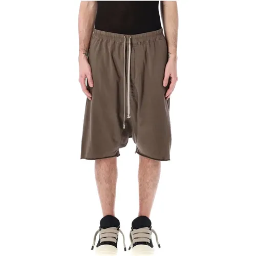 Dust Ss24 Drawstring Shorts , male, Sizes: L - Rick Owens - Modalova