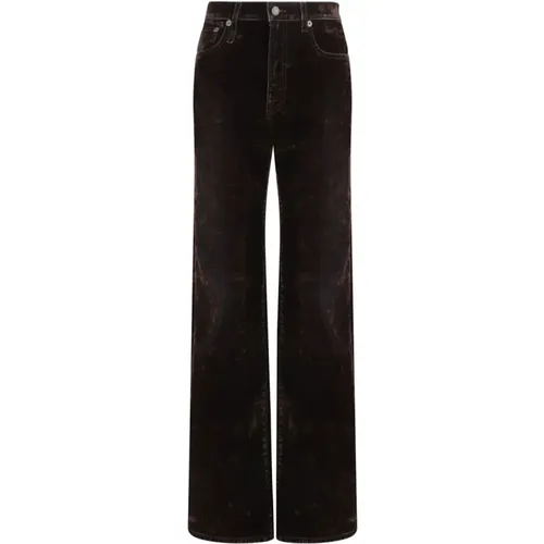 Flocked Jane Jean , female, Sizes: W26, W25 - R13 - Modalova