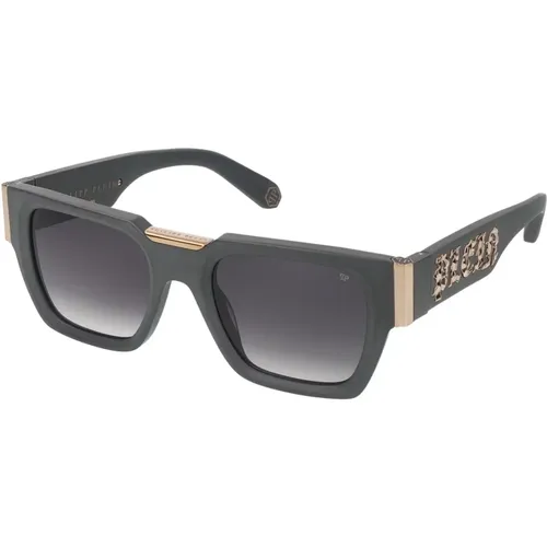 Stylische Sonnenbrille Spp095M , Herren, Größe: 52 MM - Philipp Plein - Modalova