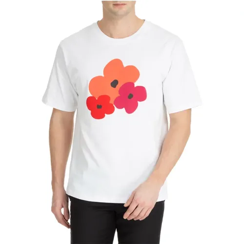 T-shirt , male, Sizes: S, XL - Lardini - Modalova