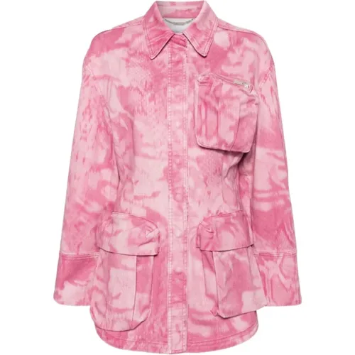 Camouflage Jackets , female, Sizes: XS - Blumarine - Modalova