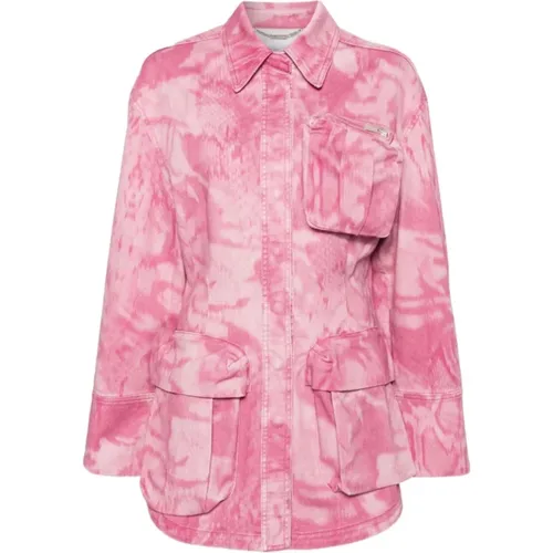 Camouflage Jackets , female, Sizes: XS, S - Blumarine - Modalova