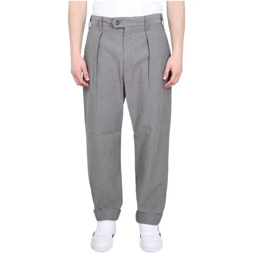 Pants With Pleats , male, Sizes: M, S - Engineered Garments - Modalova