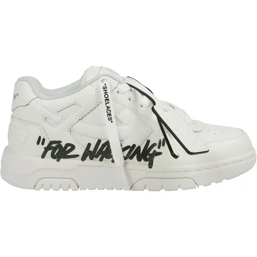 Off , Bequeme Sneakers für Männer und Frauen , Damen, Größe: 38 EU - Off White - Modalova