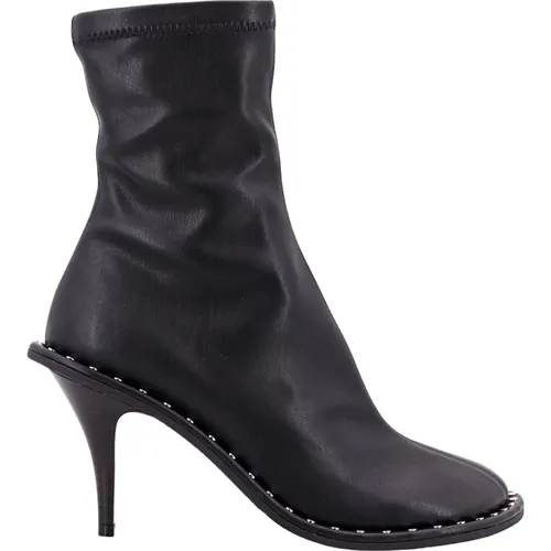 Alter Mat Ankle Boots with Metal Details , female, Sizes: 6 UK, 4 UK, 5 UK - Stella Mccartney - Modalova
