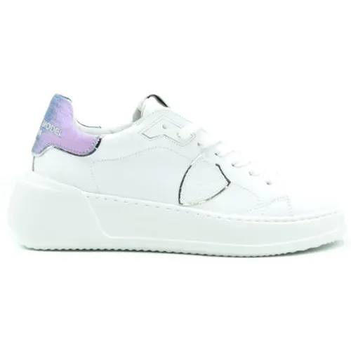 Stylish Sneakers for Everyday Wear , female, Sizes: 4 UK, 7 UK, 6 UK, 5 UK - Philippe Model - Modalova