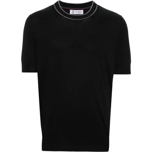 T-shirts and Polos , male, Sizes: XL - BRUNELLO CUCINELLI - Modalova