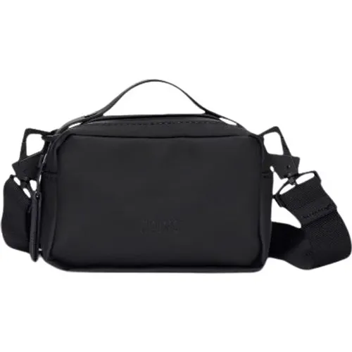 Micro Box Bag , male, Sizes: ONE SIZE - Rains - Modalova