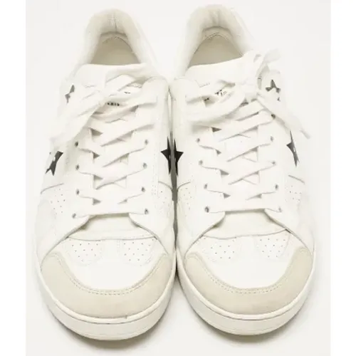 Pre-owned Leather sneakers , female, Sizes: 2 UK - Dior Vintage - Modalova