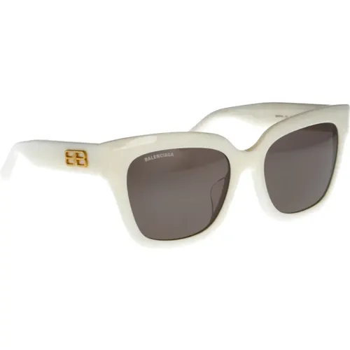 Stylish Sunglasses with 2-Year Warranty , female, Sizes: 55 MM - Balenciaga - Modalova