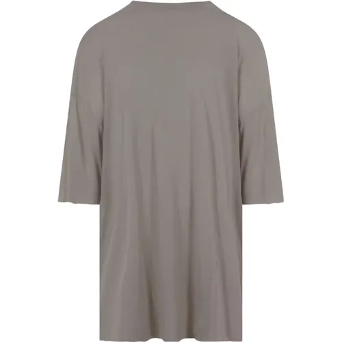 Oversized Cotton Jersey T-shirt , male, Sizes: ONE SIZE - Rick Owens - Modalova