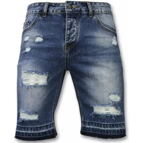 Zerrissene Shorts für Männer - Stylische Jeans-Shorts für Männer - J-998B , Herren, Größe: W30 - Enos - Modalova