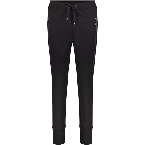 Stretch Ribbon Sweatpants , Damen, Größe: L - MAC - Modalova