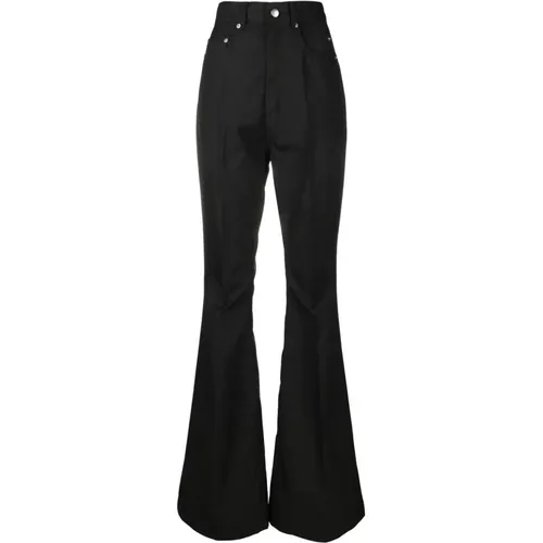 Bolan bootcut jeans , female, Sizes: W25, W26 - Rick Owens - Modalova