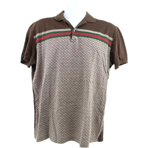 Used Top, Made in Italy, Length: 23 , male, Sizes: S - Gucci Vintage - Modalova