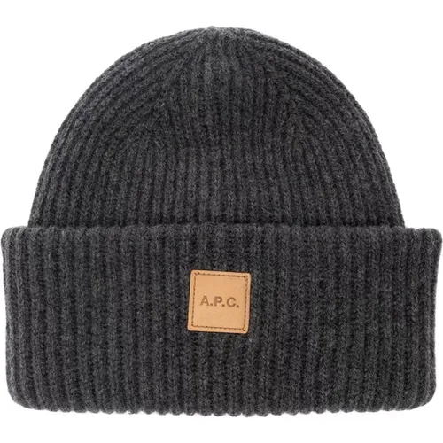 Graue Hüte - Bonnet Michelle , Herren, Größe: ONE Size - A.P.C. - Modalova