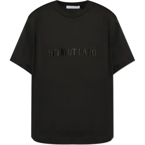 T-Shirt mit Logo , Herren, Größe: S - Helmut Lang - Modalova
