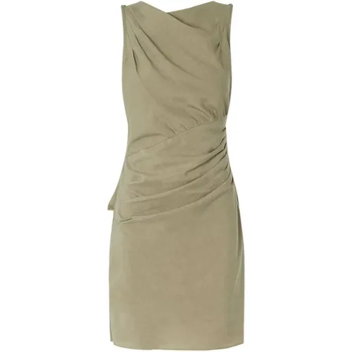 Olive Biais Zipper Dress , female, Sizes: S - Samsøe Samsøe - Modalova