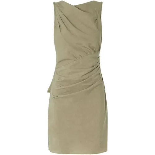 Olive Biais Zipper Dress , female, Sizes: S, XS - Samsøe Samsøe - Modalova