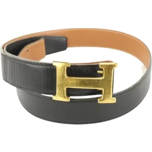 Pre-owned Leather belts , female, Sizes: ONE SIZE - Hermès Vintage - Modalova