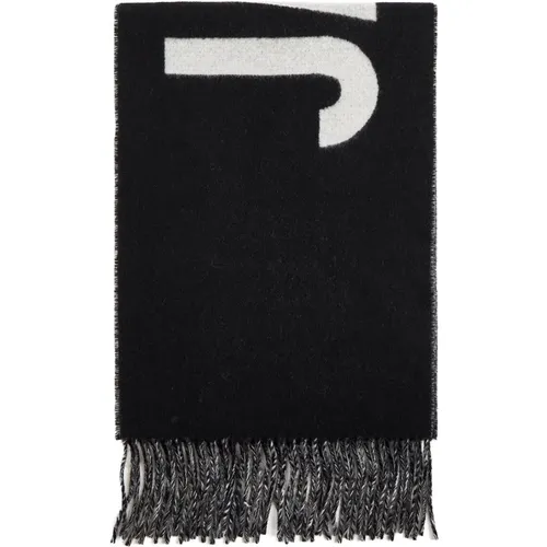 Wool Scarf with Fringes , male, Sizes: ONE SIZE - Jacquemus - Modalova