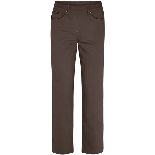 Straight Trousers , female, Sizes: M, 2XL, 3XL, XL, L, S - LauRie - Modalova