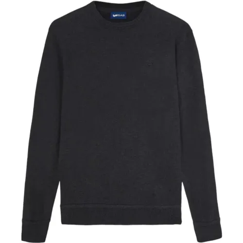 Crew Neck Sweater , Herren, Größe: M - GAS - Modalova