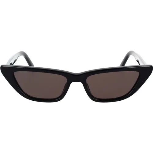 Mutige schwarze Cat-Eye Sonnenbrille - Ambush - Modalova