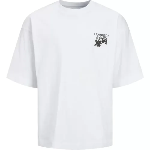 T-Shirt mit Rückendruck für Jungen - jack & jones - Modalova