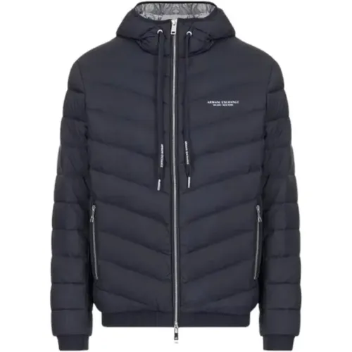 Gesteppte Jacke , Herren, Größe: L - Armani Exchange - Modalova