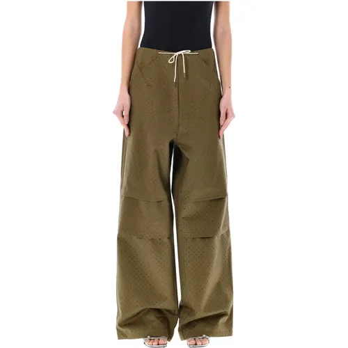 Women's Clothing Trousers Military Ss24 , female, Sizes: XS - Darkpark - Modalova