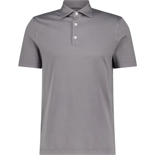 Polo-Shirt aus Baumwolle Made in Italy , Herren, Größe: 3XL - Fedeli - Modalova