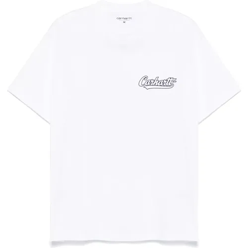 Archivio T-Shirt , male, Sizes: S - Carhartt WIP - Modalova