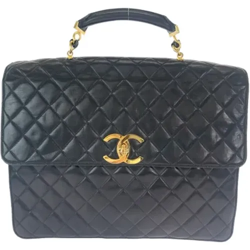 Pre-owned Leder aktentasche - Chanel Vintage - Modalova