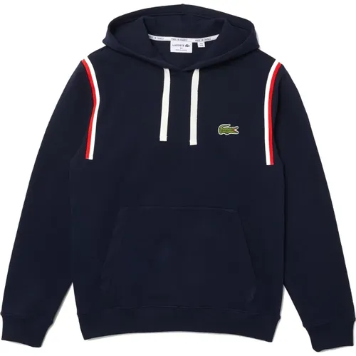 Made in France Fleece Hoodie , male, Sizes: M - Lacoste - Modalova