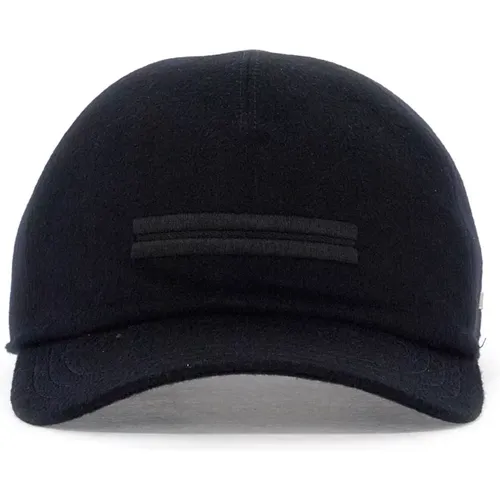 Kaschmir Baseball Cap Stilvolles Symbol , Herren, Größe: S - Ermenegildo Zegna - Modalova