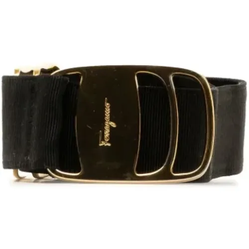 Pre-owned Leather belts , female, Sizes: ONE SIZE - Salvatore Ferragamo Pre-owned - Modalova