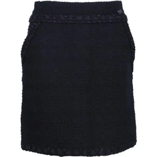Pre-owned Cotton bottoms , female, Sizes: 2XS - Chanel Vintage - Modalova