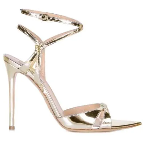 Platinum High Heel Sandals , female, Sizes: 5 UK, 6 UK - Ninalilou - Modalova