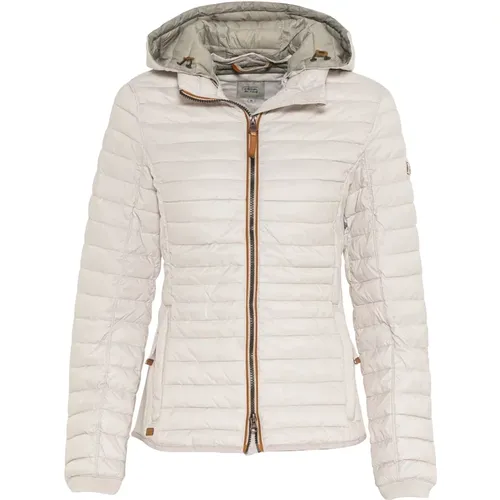 Leicht wattierte Steppjacke aus recyeltem Polyamid , Damen, Größe: 3XL - camel active - Modalova