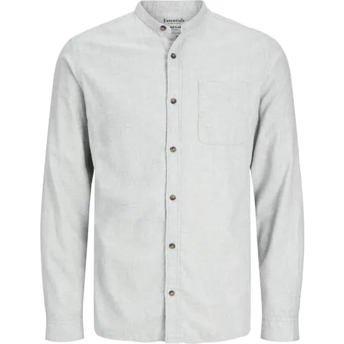 Elegantes Band Langarmhemd , Herren, Größe: XL - jack & jones - Modalova