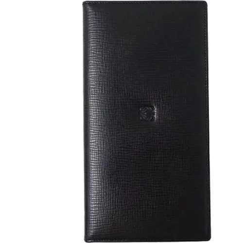 Pre-owned Leather wallets , male, Sizes: ONE SIZE - Loewe Pre-owned - Modalova