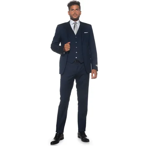 Suit with vest , male, Sizes: 2XL - Canali - Modalova