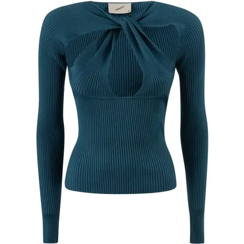 Pfau Top , Damen, Größe: XS - Coperni - Modalova