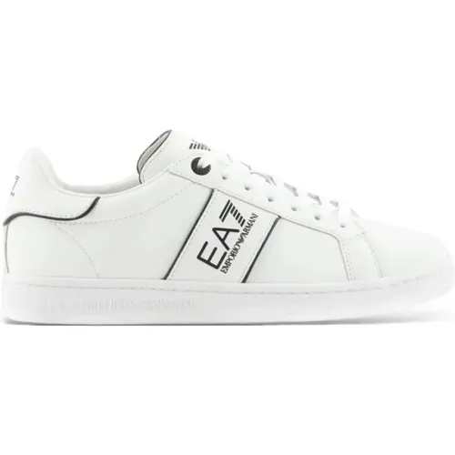 Perforated Leather Sneakers , male, Sizes: 7 UK, 7 1/2 UK, 6 UK, 10 1/2 UK, 10 UK, 8 UK, 9 1/2 UK, 9 UK, 8 1/2 UK - Emporio Armani EA7 - Modalova